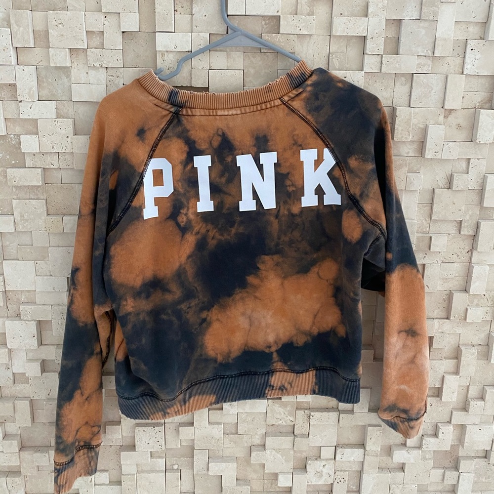 Tie die shirt from pink